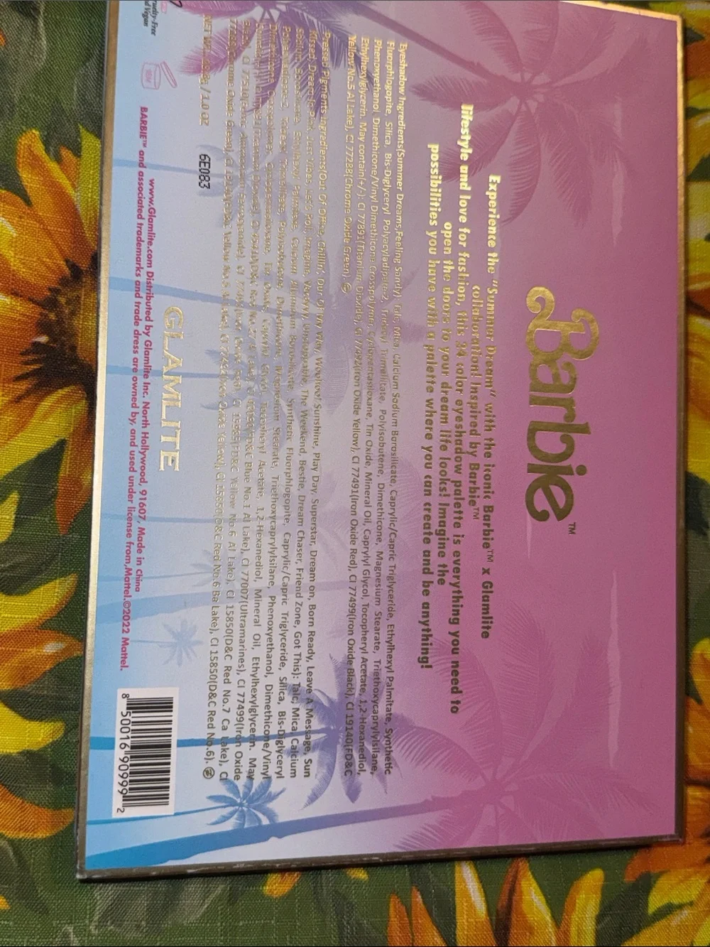 New Barbie Dream Summer Palette 24 Color Eyeshadow Limited Edition Iconic Glam